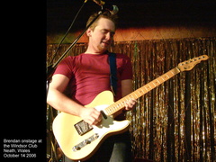 BRENDAN ONSTAGE AT NEATH