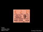 COLUMBUS TICKET