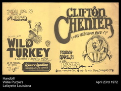 LAFAYETTE LOUISIANA POSTER APRIL 23 1972