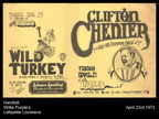 LAFAYETTE LOUISIANA POSTER APRIL 23 1972
