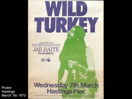 HASTINGS POSTER MARCH 7 1973